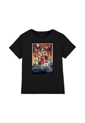 NETFLIX, ONE PIECE SEASON 2 POSTER UNISEX - Print T-shirt - black