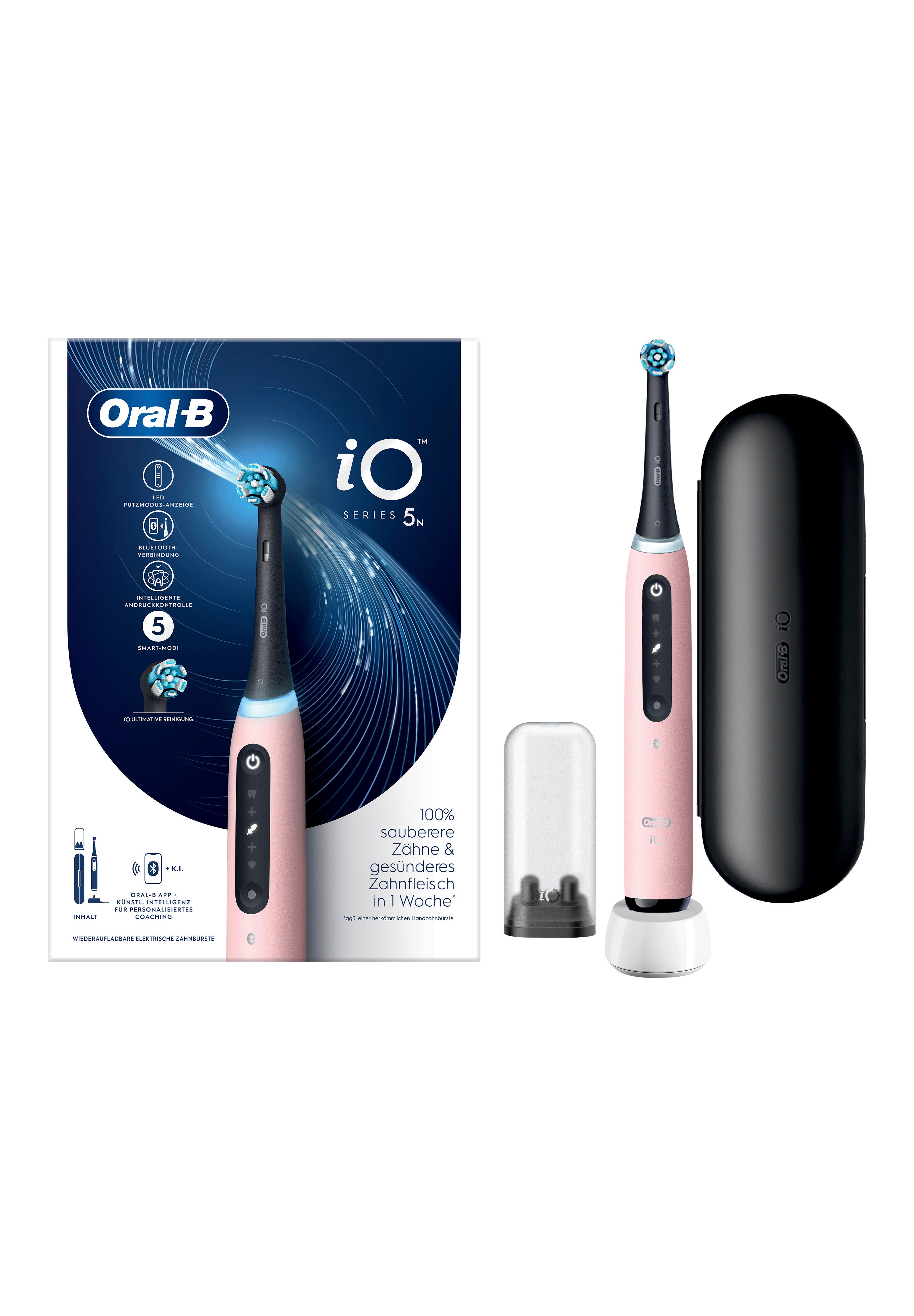 Oral-B iOシリーズ5 本体 Blush Pink Oral-B iO Series 5 Electric Toothbrush | Oral-B