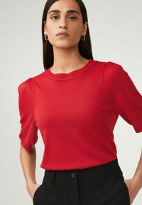 Next ROUND NECK SHORT SLEEVE REGULAR FIT - Paprasti marškinėliai - red