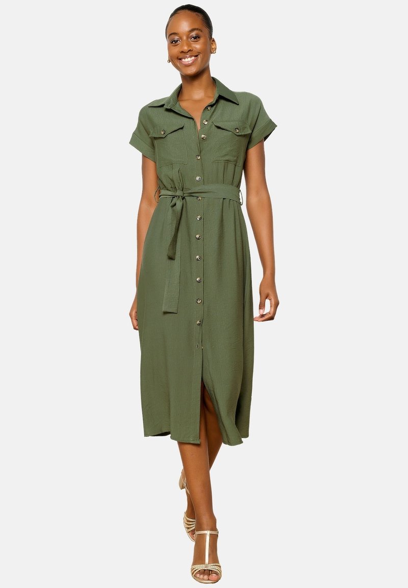 Chemise DKNY Pour Fille - Taille 14 J, Couleur Olive, Neuve Avec étiquette ST719