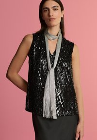 Next SEQUIN SLEEVELESS - Pusero - black