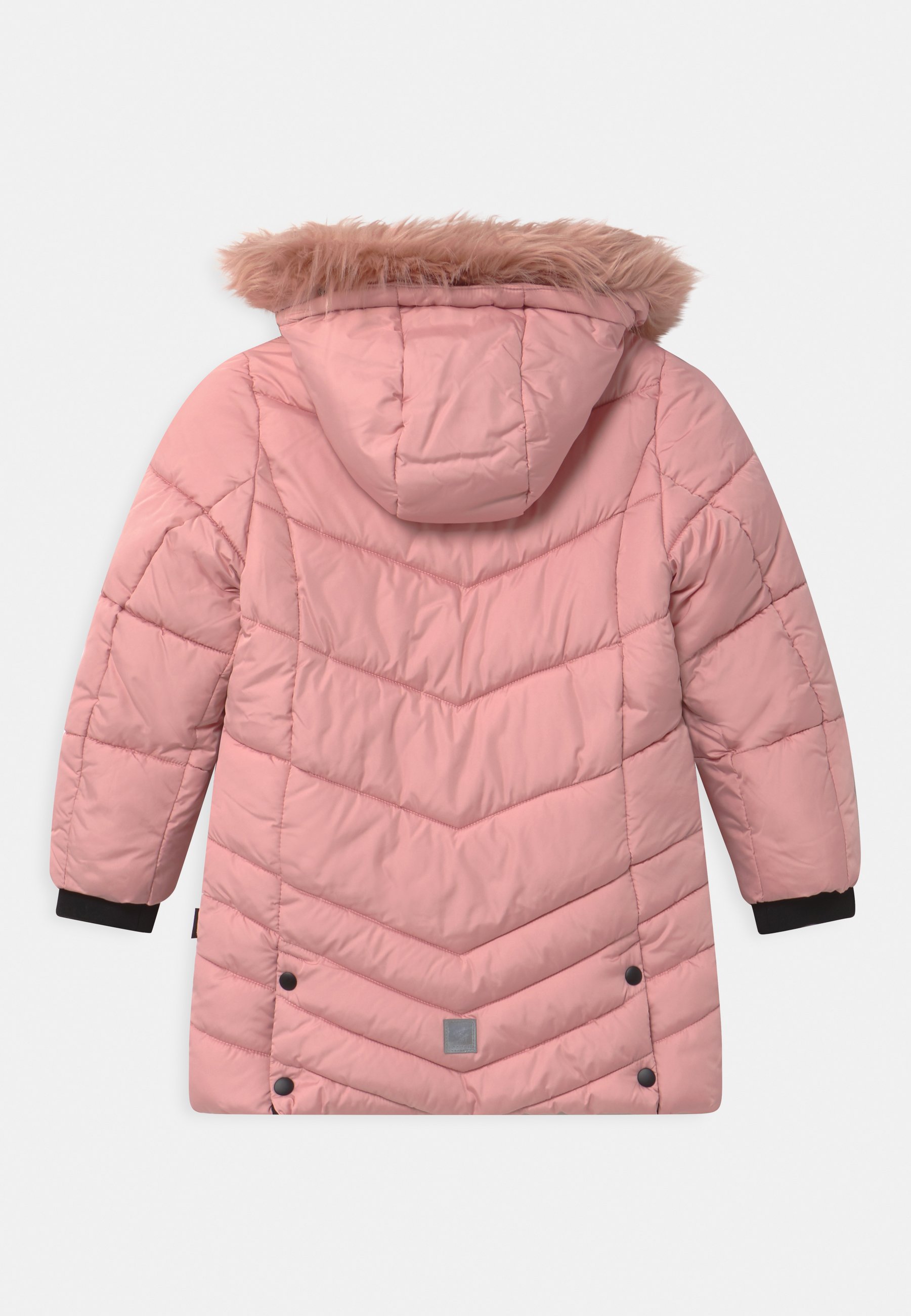 coral winter coat