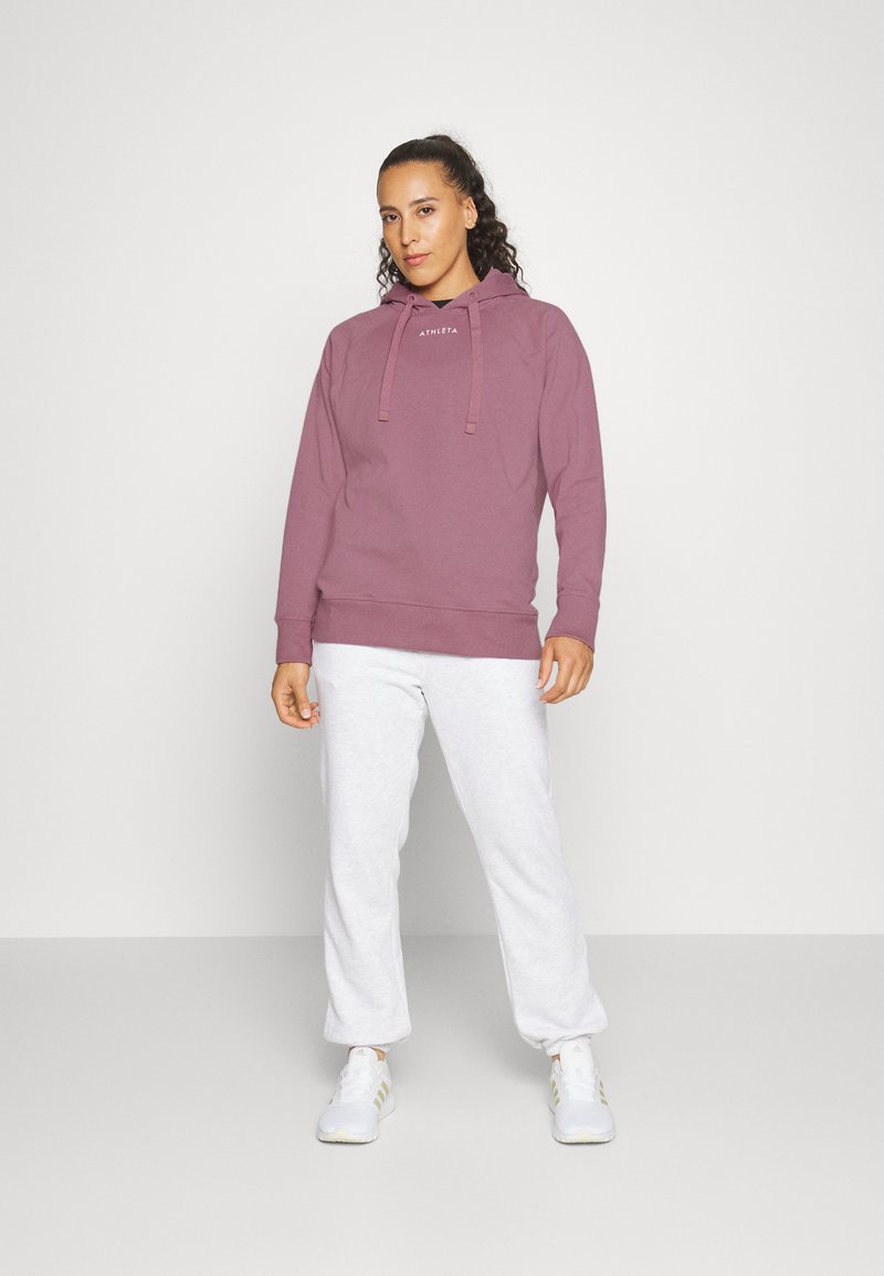 Athleta TRIUMPH LOGO HOODIE - Sweatshirt - sugarplum/purple - Zalando.co.uk