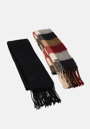 ONSCARLO SCARF 2 PACK UNISEX - Sjal - black