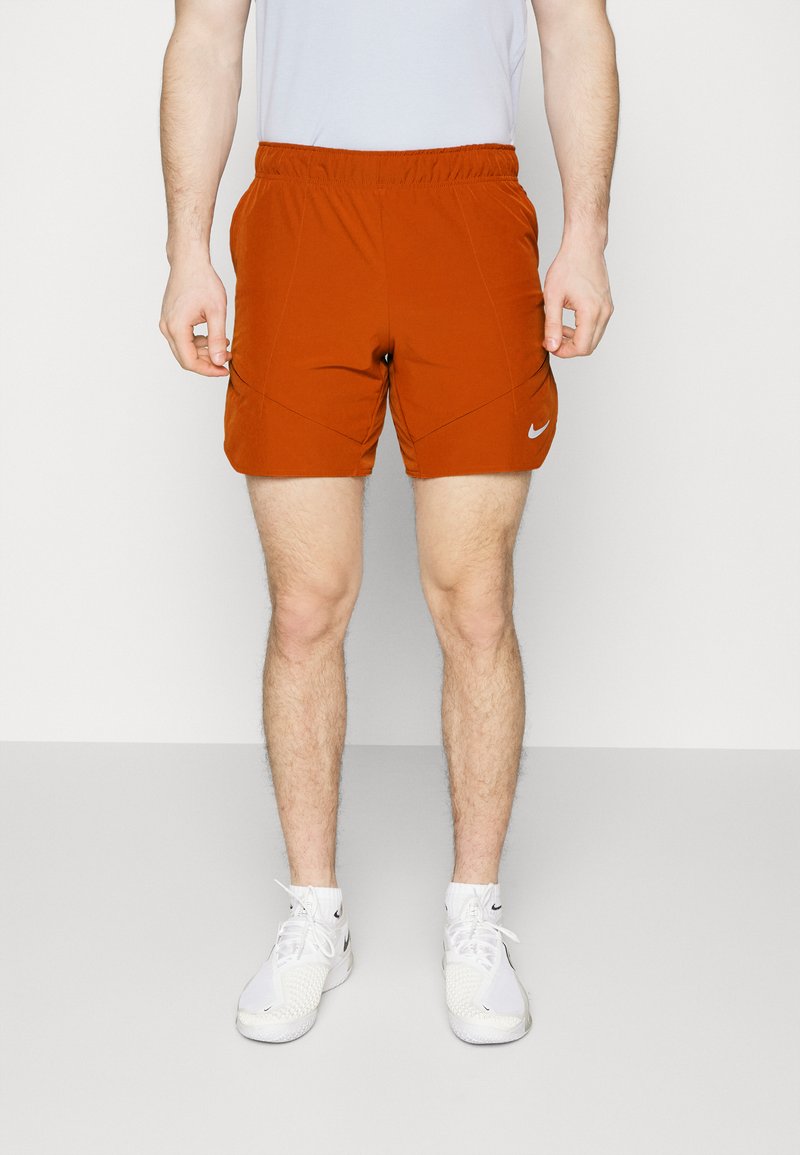 Nike Performance Sports shorts dark russet/white/brown Zalando.co.uk