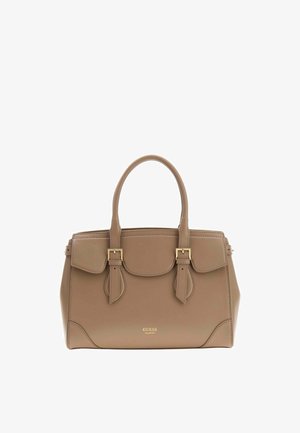 Guess, GUESS SAC BANDOULIÈRE DIANA MAXI SATCHEL ATAUPE - Sac à main - ataupe ata
