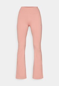 ESSENTIAL HIGH RISE FLARED LEGGINGS - Leggings - light pink