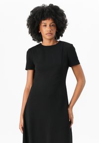Calvin Klein FLARE DRESS - Rochie de zi - black