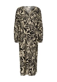 Kaffe CELIA - Robe de jour - feather gray/black graphic