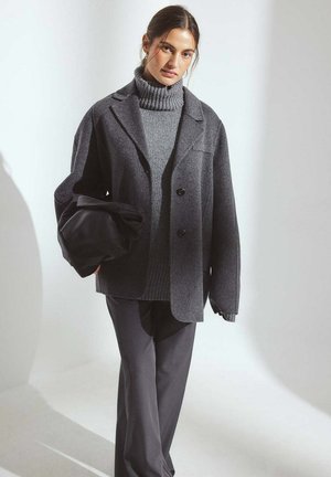 TURTLENECK - Svetrík - dark grey