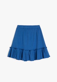 Koton TEXTURED  - A-snit nederdel - blue