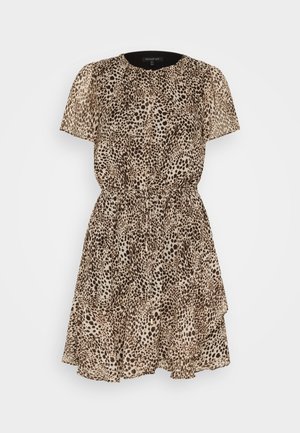 Forever New, NAHLA NECK TIE MINI - Shirt dress - multicoloured