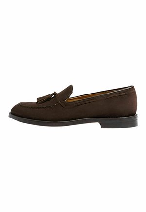 Scarosso Instappers - brown  suede