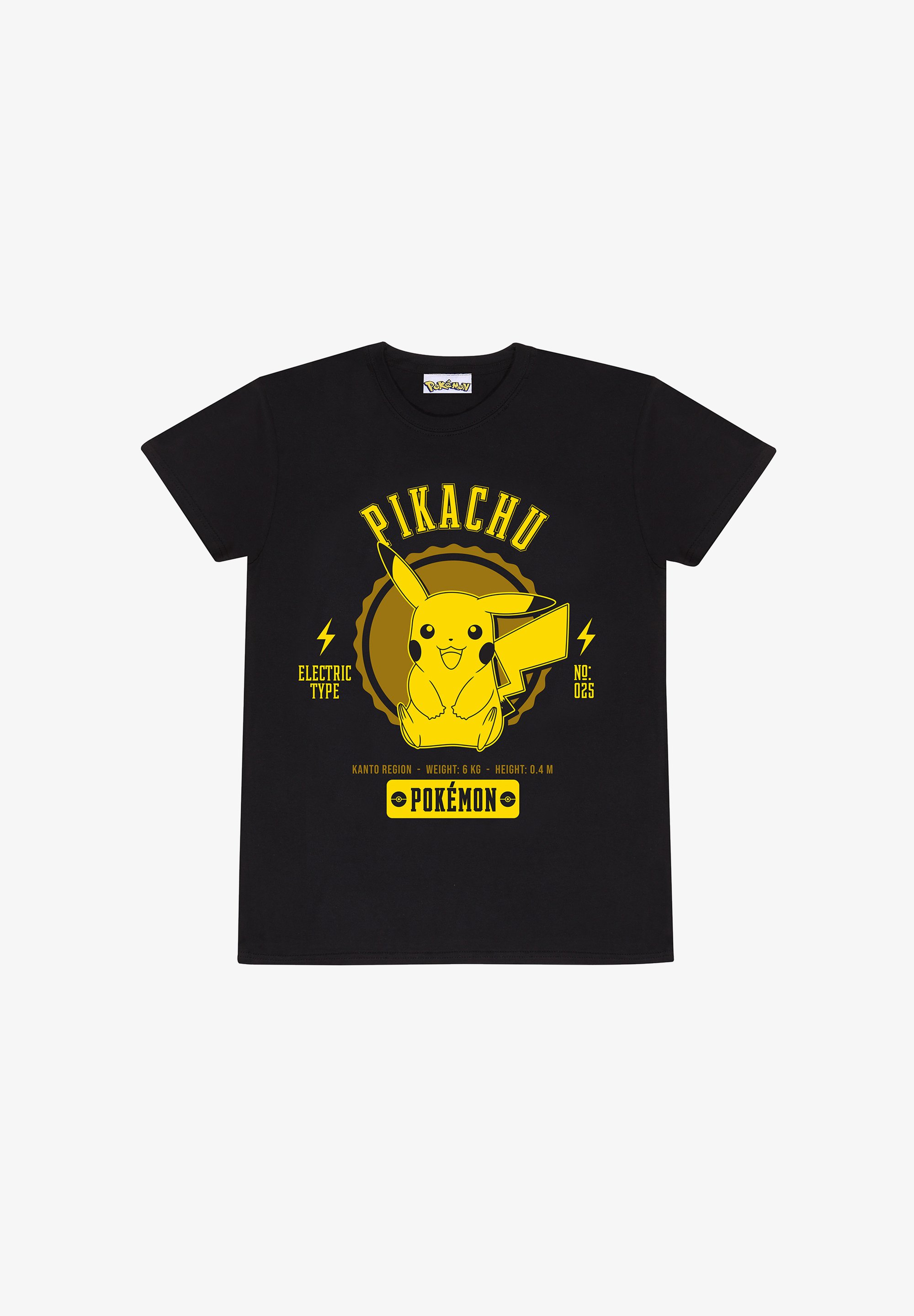 Pokemon POKÉMON COLLEGIATE PIKACHU Print T-shirt black Zalando