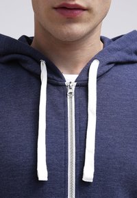 YOURTURN Felpa con zip - mottled dark blue