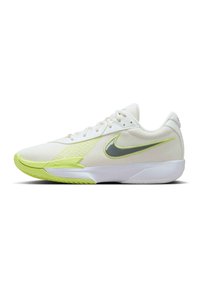 Nike Performance - G.T CUT ACADEMY - Basketball shoes - sail light lemon twist white smoke grey Thumbnail Image 1