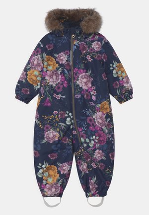 NMFSNOW SUIT FLOWER DANCE - Snowsuit - dark blue