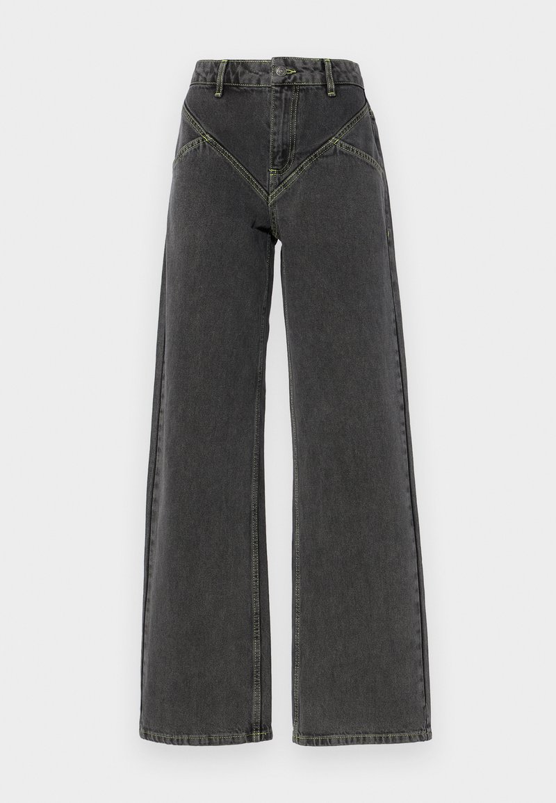 SOMETHINGNEW Wide leg grijs denim/greydenim SOMETHINGNEW Wide leg grijs denim/greydenim