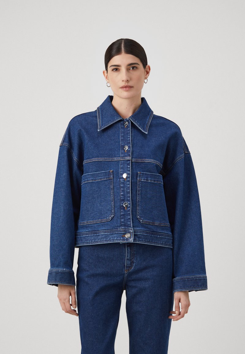 IVY OAK - JUPITER - Veste en jean - indigo denim, Agrandir