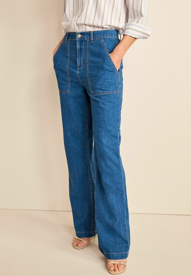 Next LIGHTWEIGHT WIDE LEG Jeans baggy denim blue/blu Zalando.it