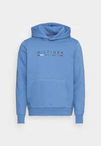 Tommy Hilfiger - NEW YORK HOODY - Sweater - sky cloud Miniatuurafbeelding 1