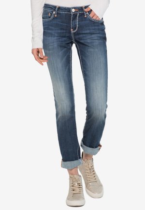 Jeans Straight Leg - dark blue denim