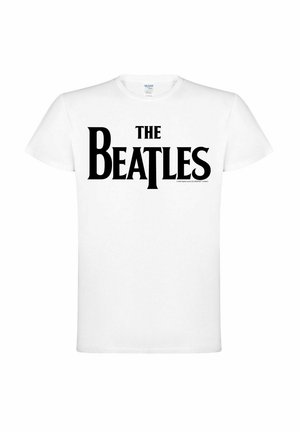 BEATLES - LOGO - T-shirt con stampa - white
