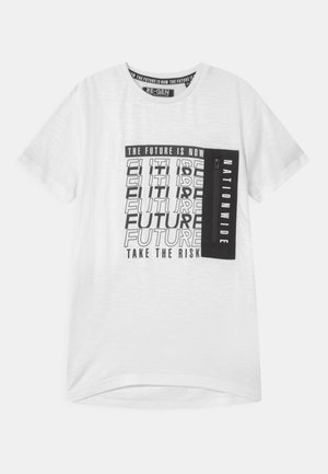 TEEN BOYS - T-shirts med print - optical white