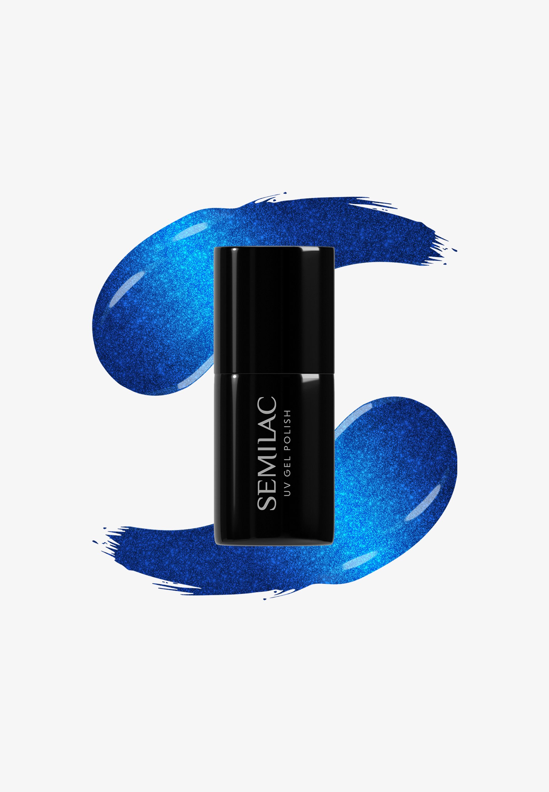 Semilac UV-Nagellack 'Blueberry Gloss' – Strahlender Blauton Mit Magnet-Effekt
