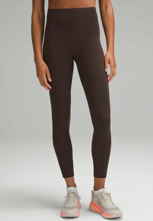 lululemon WUNDER TRAIN HIGH-RISE 64CM - Leggings - espresso