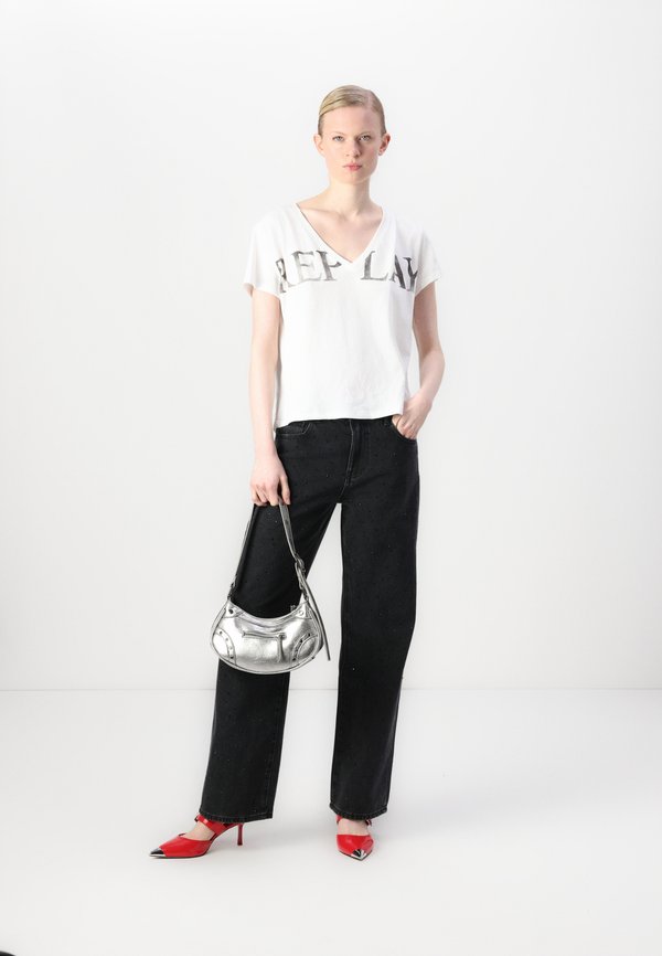 RHINESTONE  - Straight leg jeans3