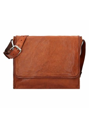 IPPOCASTANO MESSENGER - Bandolera - cognac