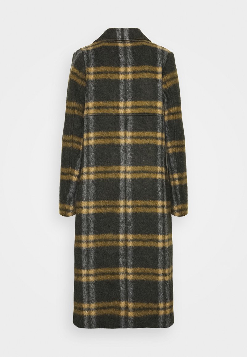Damen Parkas | AllSaints ENSLEY COAT Klassischer Mantel dark khaki green/mehrfarbig - OF77077 Damen Parkas | AllSaints ENSLEY COAT Klassischer Mantel dark khaki green/mehrfarbig - OF77077