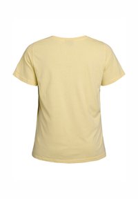 Zizzi KURZÄRMELIGES MIT V-AUSSCHNITT - T-shirt - bas - sunlight
