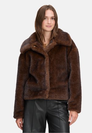 MIT EINGRIFFTASCHEN - Winterjacke - braun
