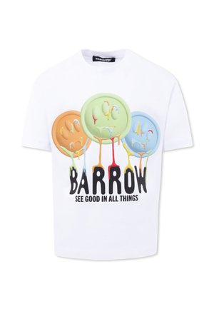Barrow A MANICA CORTA - T-shirt con stampa - white