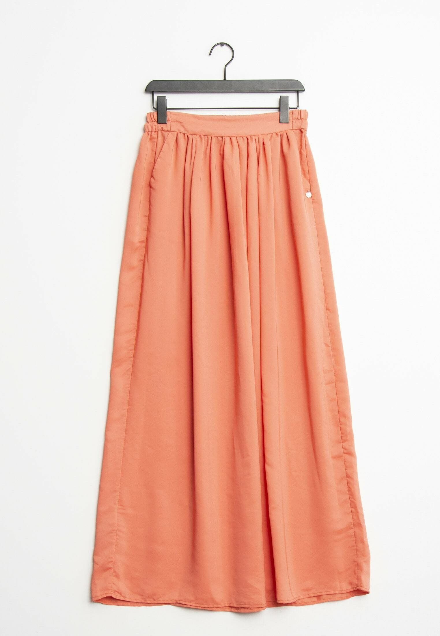 jupe longue orange