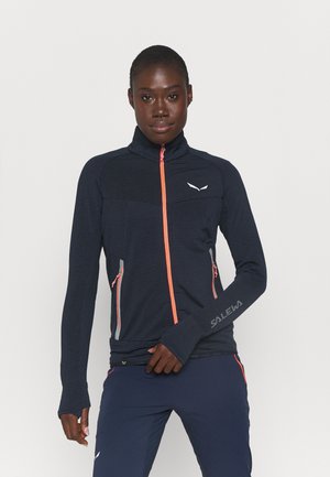 PEDROC - Fleece jacket - navy blazer melange