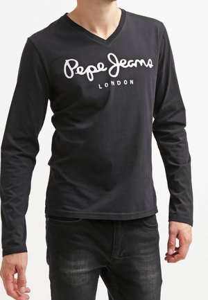 Langarmshirt - black