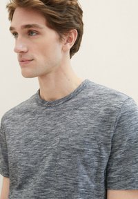 TOM TAILOR T-Shirt basic - dark blue stripe