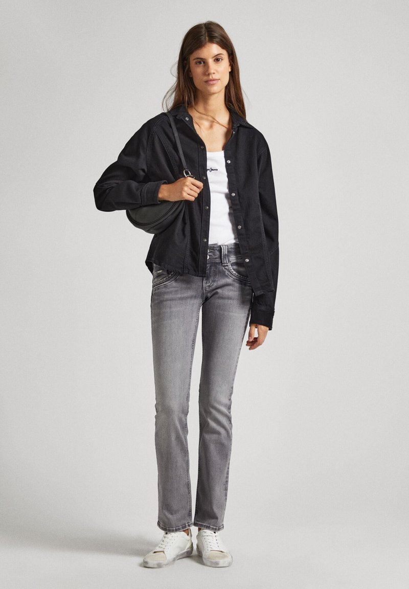 Pepe Jeans Slim fit jeans grijs denim/greydenim