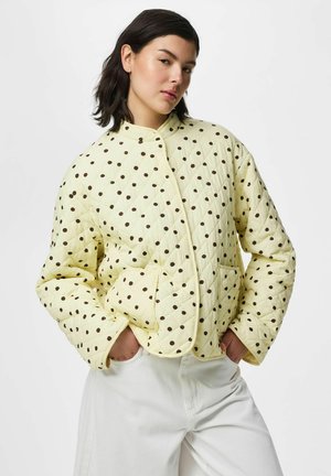 Pieces PCRIKKE QUILTED JACKET NOOS - Giacca invernale - french vanilla
