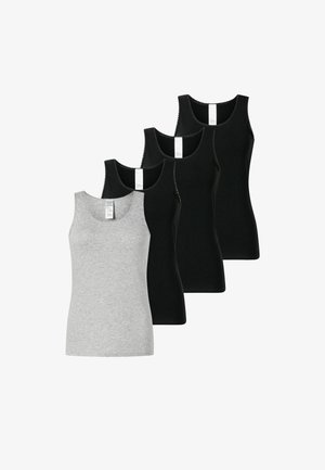 4-PACK MODERN MULTIPACKS - Caraco - schwarz grau