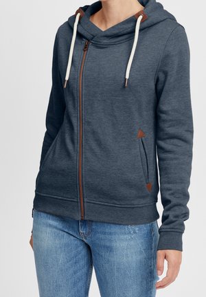 Felpa con zip - blue