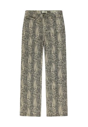YARA - Straight leg jeans - sand
