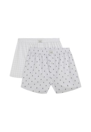 Scalpers, SCALPERS PACK SKULL BOXER 2 PACK - Boxers - white