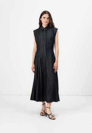 Selected Femme SLFRILLO DRESS - Shirt dress - dark blue denim