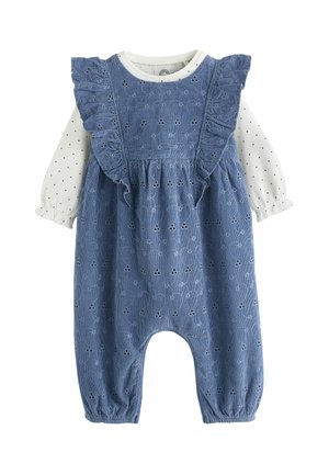 SET - REGULAR FIT - Body - navy blue broderie