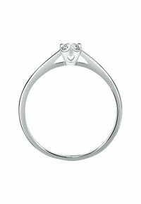 CHRIST Ring - weißgoldfarben