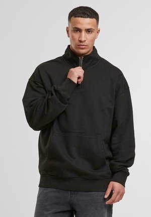 ZIPPER - Ikdienas džemperis - jet black washed